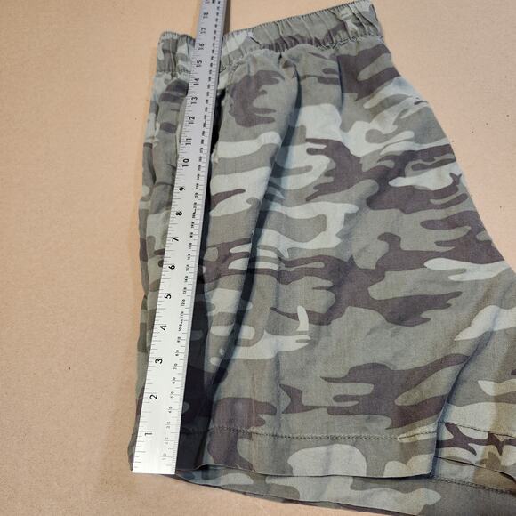 Social Standard by Sanctuary Green Brown Camo Boardwalk Pull On Shorts XXL - Picture 4 of 13